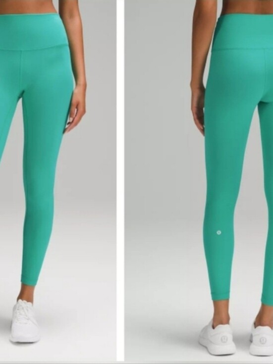 lululemon athletica Pants - lululemon athletica  Wunder Train HR Tight 25" Kelly Green 4 NWT